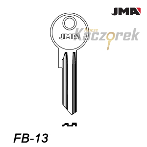 JMA 281 - surový klíč - FB-13